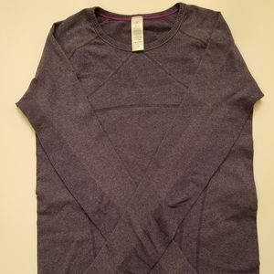 Purple Heather Ivivva Fly Tech Long Sleeve Shirt